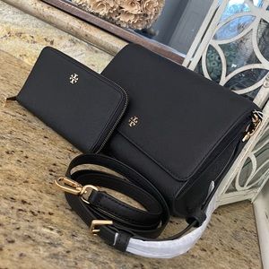 New 🖤 Tory Burch Emerson crossbody & wallet